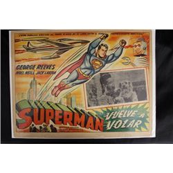 Vintage "SUPERMAN" Movie Poster