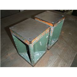 6-1/4" x 6-1/4" x 9-3/4" Aluminum Riser Block