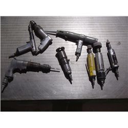 Lot of (8) Air / Pneumatic Tools