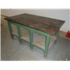 Image 1 : 42" x 72" x 1-1/2" Steel Top Work Table