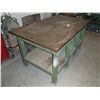 Image 1 : 42" x 72" x 1-1/2" Steel Top Work Table