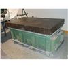 Image 1 : 68" x 36" x 6-1/4" Steel Top Work Table