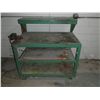 Image 1 : Wood / Steel Bench with Vise