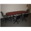 Image 1 : Conference Table with 4 chairs