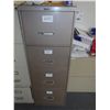 Image 1 : 4 Drawer File Cabinet - NO CONTENTS