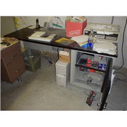 Metal Desk - NO CONTENTS