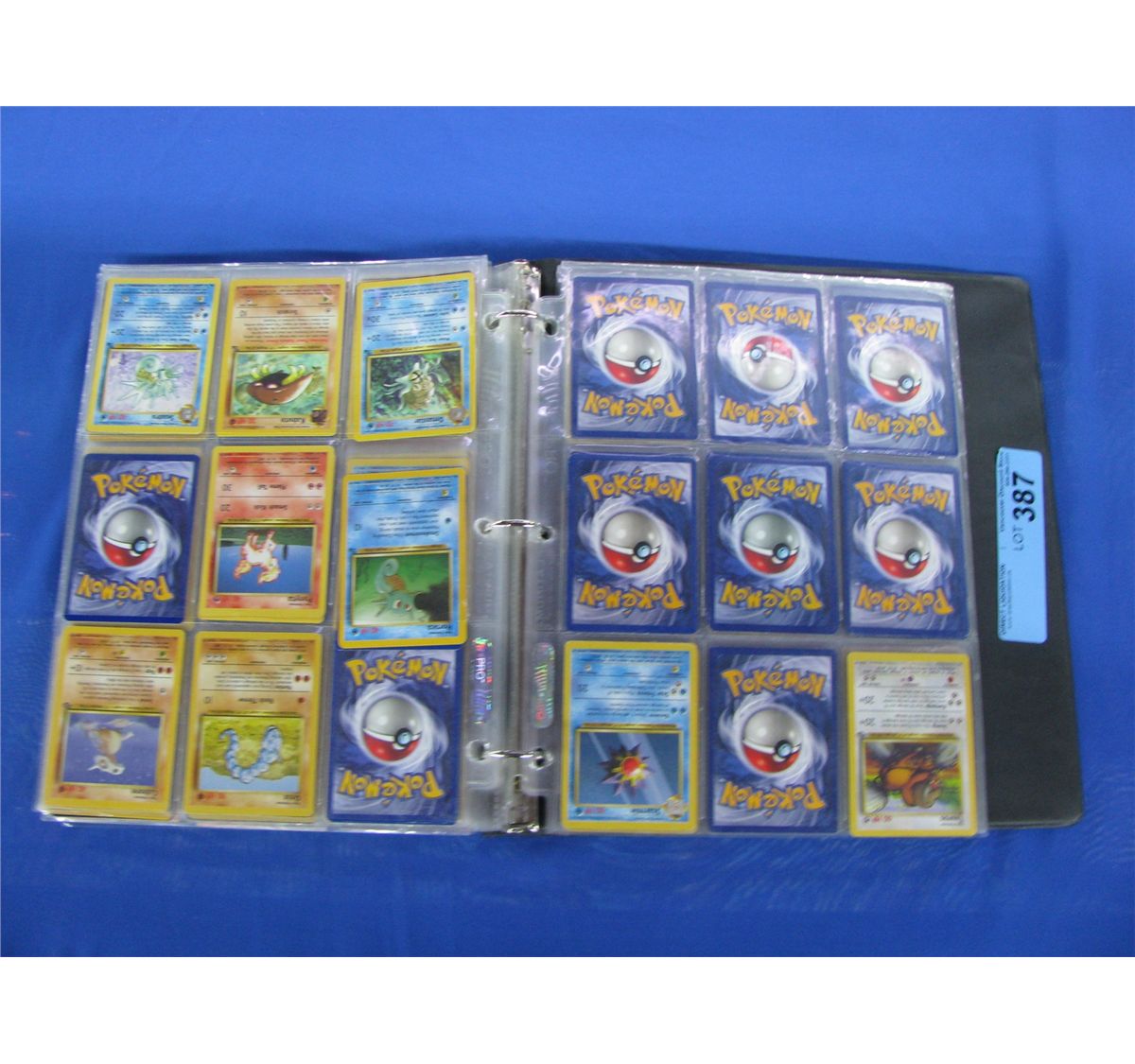 BINDER OF POKEMON CARDS