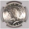 Image 2 : 1923 PEACE SILVER DOLLAR, NGC MS-64