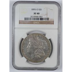 1895-O Morgan Dollar NGC XF-40