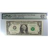 Image 1 : 2003 $1 FEDERAL RESERVE STAR NOTE PMG 67
