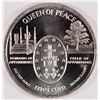 Image 2 : ONE OUNCE .999 SILVER ROUND FEATURING MEDJUGORIE 2010  VERY NICE!