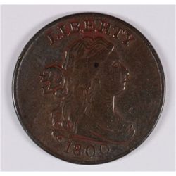 1800 HALF CENT VF
