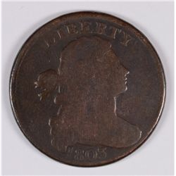 1803 LARGE CENT G/VG