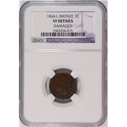 1864 L INDIAN HEAD CENT NGC VF DETAILS