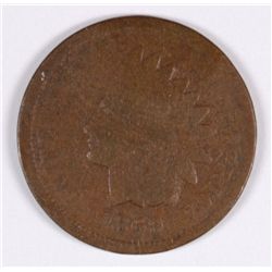 1869/9 INDIAN HEAD CENT AG/G