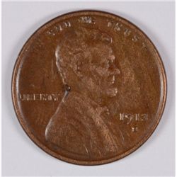 1913-S LINCOLN CENT XF-45