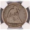 Image 2 : 1875-CC TWENTY CENT NGC FINE-15