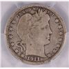 Image 2 : 1911-D BARBER QUARTER PCGS VG-10 CLOSE TO FINE