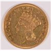 Image 1 : 1855 $3 GOLD XF