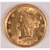 Image 1 : 1854 TYPE 1 $1 GOLD MS-63