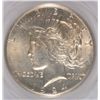 Image 2 : 1924-S PEACE SILVER DOLLAR, ANACS MS-63  WHITE