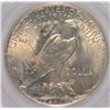 Image 3 : 1924-S PEACE SILVER DOLLAR, ANACS MS-63  WHITE