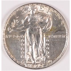 1930 STANDING LIBERTY QUARTER, MS-64+  BLAZING WHITE AND NICE!