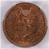 Image 3 : 1902 INDIAN CENT PCGS MS-64 BN  LOOKS RED BROWN