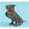 Image 1 : ‘Bronzed owl’, h. 14 cm. …