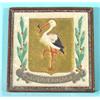 Image 1 : Polychrome tile, The Hague, De Porceleyne Fles Delft, dim. 12 x 12 cm. …
