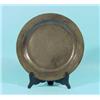Image 1 : Pewter dish, 18th century, diam. 34 cm. …