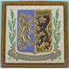 Image 1 : Polychrome tile, Gelderland, De Porceleyne Fles Delft, dim. 12 x 12 cm. …