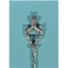 Image 2 : Silver cake fork, German, l. 20 cm. …