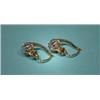 Image 2 : Pair of antique diamonds earrings…