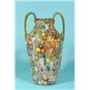 Image 1 : Murrhine (Vetro Mosaïco) vase with two handles, Italian, Murano, ca. 1950, h. 40 cm.…
