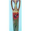 Image 2 : Delftware candlestick, polychrome floral decor, maker's mark with manufact. mark from Zuid-Hollan…