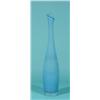 Image 1 : Glass bottle, light blue, F. Meydam, h. 43 cm. …