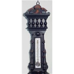 Metallic barometer, system Bourdon, address (in Dutch): Gudendag, By ...