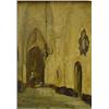 Image 1 : Bosboom, J. (1817-1891), panel, Church interior, signed b.r. with monogram J.W., dim. 13 x 9 cm.…