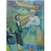 Image 2 : Rousseau, C. (born 1941), gouache, Carnival, signed and dated b.r. '75, dim. 52 x 43 cm. …