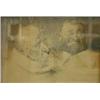 Image 1 : Moerkerk, H. (1879-1949), drawing, Two actors, signed l.m., dim. 27 x 40 cm. (paper discolored, s…