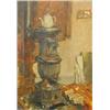 Image 2 : Moerkerk, H. (1879-1949), canvas, Still life with stove, signed u.l., dim. 46 x 36 cm.…