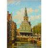 Image 1 : Wagemans, P.J.A. (1877-1957), canvas, The Waag in Alkmaar, signed b.l., dim. 40 x 30 cm.…