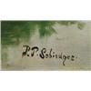 Image 3 : Canvas, Windmill in landscape, in the style of P.P. Schiedges, signed b.l., dim. 36 x 54 cm. …