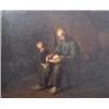 Image 1 : Broeckman, A.M. (1874-1946), canvas, "At grandfather's, Laren", verso signed, dim. 100 x 120 cm.…