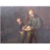 Image 2 : Broeckman, A.M. (1874-1946), canvas, "At grandfather's, Laren", verso signed, dim. 100 x 120 cm.…