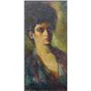 Image 1 : Daenen, P.E. (born Maastricht 1924), canvas, Truusje Hak, signed and dated b.r. '64, dim. 80 x 40…