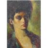 Image 2 : Daenen, P.E. (born Maastricht 1924), canvas, Truusje Hak, signed and dated b.r. '64, dim. 80 x 40…