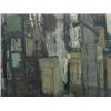 Image 2 : Hollaardt, F. (1916-1993), board, title: Demolition of slum in The Hague, signed b.l., dim. 50 x …