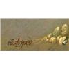 Image 2 : Linford, V. (born 1940), board, Surrealistic boulder landscape, signed b.l., dim. 18 x 24 cm. …